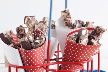 chocolate swirl rocky road