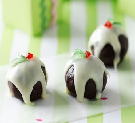 Christmas Pudding Truffles