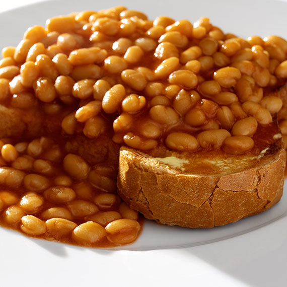 Baked beans and toast
